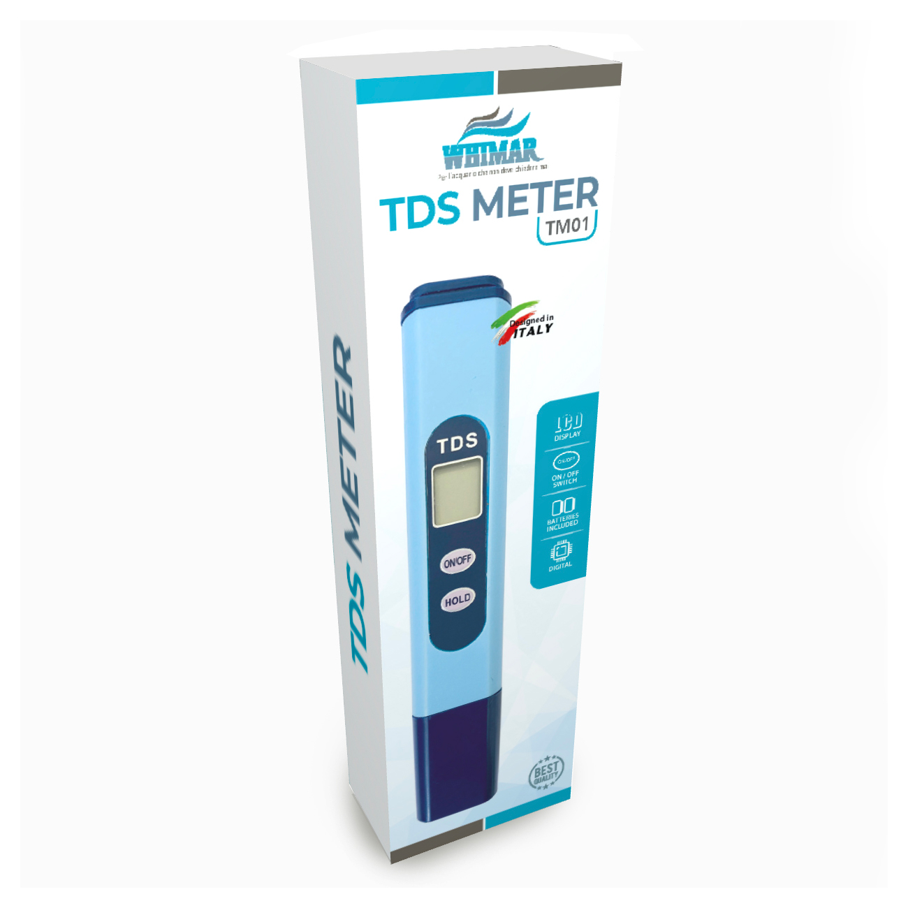Whimar – TDS Meter – Digital Water Tester – WHIMAR